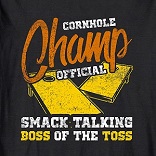 Official Cornhole Champ, Boss of the Toss