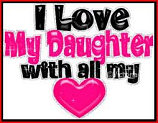 I love my daughter