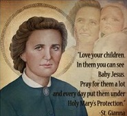 St. Gianna, patron saint of pregnant women