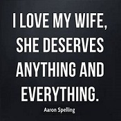 I love my Wife