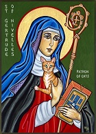 Saint Gertrude pray for us