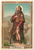 Saint Roch, patron saint of knee problems
