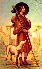 Saint Roch, patron saint of invalids