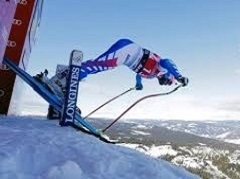 Skiing starting gate