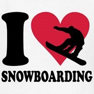 I Love Snowboarding