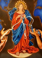 Our Lady of Untied Knots pray for us