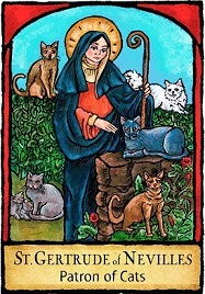 Saint Gertrude of Nevilles