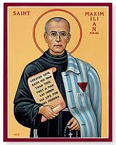 Saintt Maximilian patron saint of prisoners