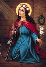 St. Philomena, patron saint of babies