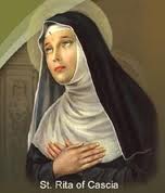 St. Rita, patron saint of wounds