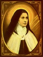 Saint Therese patron saint of florists